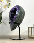 Deep Purple Natural Amethyst Geode - MWS2262