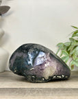 Top Quality Amethyst Geode with Calcite inclusion - STGE0070