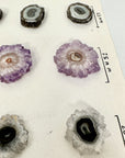 Wholesale Stalactite Slices for Jewelry Making - Bulk Flat Set - STS0061