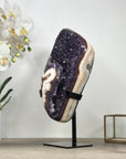 Stunning Large Amethyst & Jasper Crystal Specimen - MWS1925