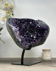 XL Deep Purple Amethyst Crystal Cluster with Stunning Stalactite Eye Formation - MWS1773