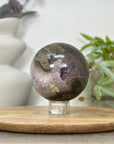 Natural Uruguayan Amethyst Sphere Geode - SPH0187