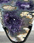 Unique Amethyst & Agate Polished Slice - MWS2323