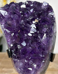 Natural Amethyst Crystal Cluster with Large & Shinny Crystals - MWS1897