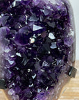 Top Quality Natural Amethyst Specimen with Jasper Shell - MWS1933