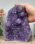 Natural Amethyst Cathedral with Stalactite Formations - CBP1040