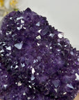 Spectacular Natural Amethyst Specimen with Super Shinny Crystals - MWS1982
