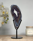 Beautiful Natural Amethyst & Blue Agate Portal - MWS1560