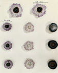 Genuine Amethyst & Agate Stalactite Slices Flat - Perfect for Crafting Unique Jewelry - STS0062