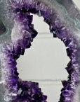 Huge Amethyst Geode Portal on Metal Stand - MWS2759
