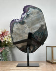 Magnificent Amethyst & Green Jasper Specimen - A Must-Have Decor Piece - MWS1117