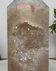 XXL huge Natural Yellow Quartz Stone Tower - STP0169