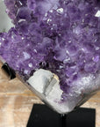 Natural Amethyst Stone with Large & Ashinny Crystals - MWS1364