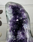Natural Amethyst Geode with Huge Deep Purple Crystals - MWS3154
