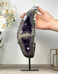 Unique Large Amethyst Portal with Deel Purple Crystals - MWS2317