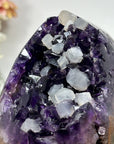 Amethyst Cathedral with Calcite Formations - CBP1044