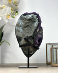 Outstanding Natural Amethyst Geode with Stalactite Eye Formation - MWS2179