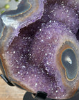 Beautiful Amethyst & Agate Stone Geode - MWS1503