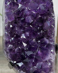 Natural Amethyst Crystal Cluster with Large & Shinny Crystals - MWS2177