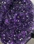 Amethyst Crystal Cluster with Deep Purple Points - Perfect for Home Decor Display - MWS2693