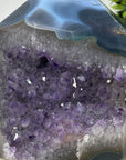 Natural Amethyst & Blue Agate Stone Tower - STP0183