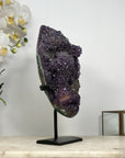 Stunning Amethyst Crystal with Unique Calcite Specimen - MWS1881