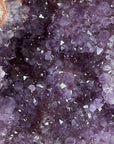 XXL Natural Amethyst Geode with Beautiful REd Banding - MWS1389