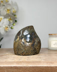 Amethyst & Quartz Flame Caving Geode - FST0149