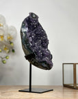 Stunning Natural Amethyst Crystal with Calcite Formations - MWS1871