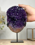 Unique Uruguayan Amethyst Cluster with Stunning Purple Color - MWS1990
