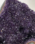 Huge Natural Bicolor Amethyst Cluster - Stand Included - MWS3041