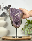 Natural Spirit Amethyst Cluster with Calcite Formations - MWS3137
