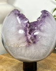 Huge Amethyst & Agate Sphere Geode from Uruguay - SPH0165