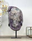Huge Amethyst Crystal with outstanding Calcite Formation - MWS2385