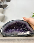 Large Natural Amethyst & Agate Stone Geode from uruguay - STGE0087