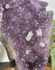 Natural Spirit Amethyst Cluster with Calcite Formations - MWS3137