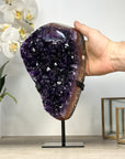 Top Grade Uruguayan Amethyst Cluster with Beautiful Banded Shell - MWS2190