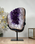 Natural Amethyst Geode with huge Shinny Crystals - MWS1821