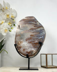 Large Natural Quartz Geode Slice - MWS1960
