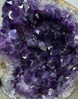 A Grade Amethyst Crystal Cluster with Large Deep Purple Crystals - MWS2032