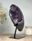 Outstaning Natural Amethyst & agate Geode with Stalactites Formations - MWS1754