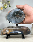 Quartz & Agate Jewerly Box Geode - MWS1298