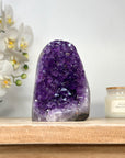 Natural Amethyst Cathedral with Polished Edges - CBP1128