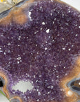 Unique XL Natural Agate & Amethyst Geode - MWS2046