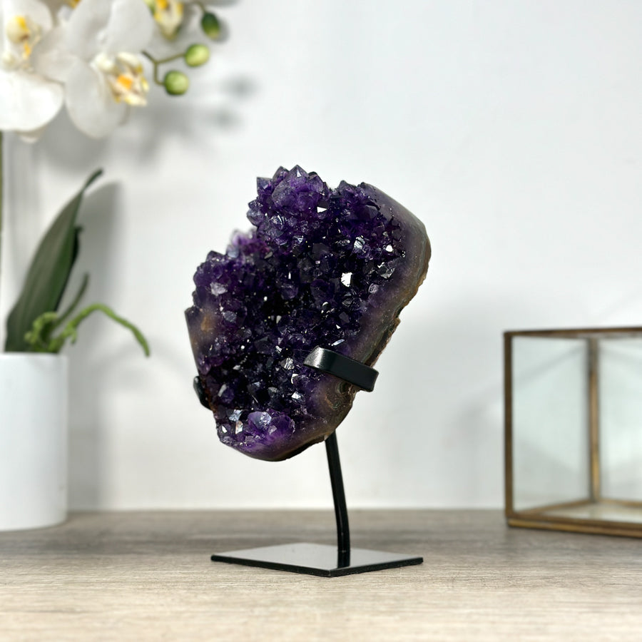 Top Quality Natural Amethyst Stone for Home Decor - MWS2540