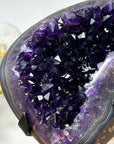 AAA Natural Amethyst Cave with Agate Shell - MWS1474