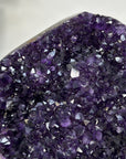 Amethyst Crystal Cluster on Stand – Vibrant Purple for Home Decor Display - MWS2609