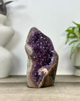 Unique Natural Amethyst Geode with Collection Grade Calcite Specimen - CBP1391
