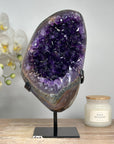 Large Amethyst Geode with Natural agate Shell - MWS1712