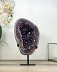 Natural Amethyst Geode with Stunning Agate Shell - MWS2975